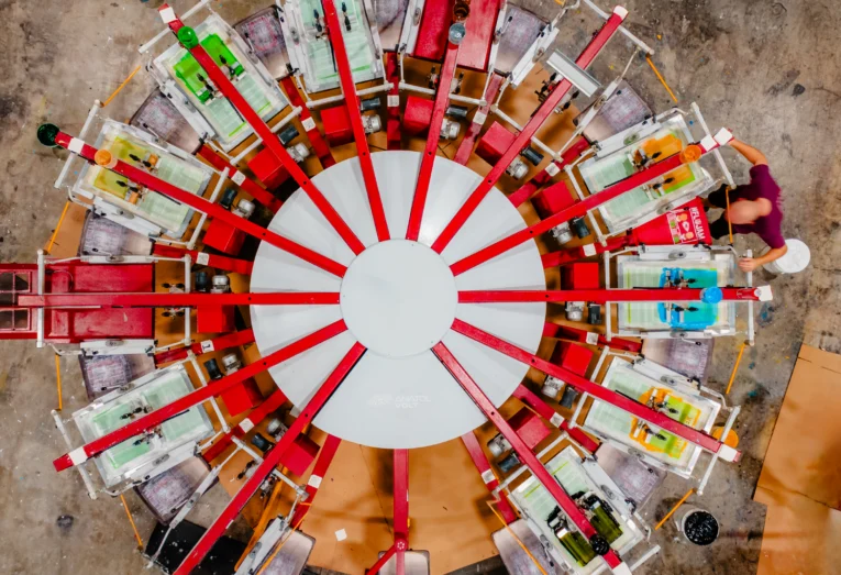 Inside Our Columbus Print Shop: Bringing Brands to Life Through Screen Printing